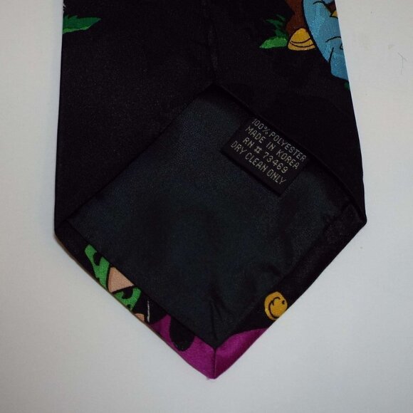 Vintage Hanna Barbera Fintstones Polyester Tie - Picture 6 of 10